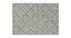 Aspyn Shale Gray Geometric Hand-Tufted Wool 9.5x7.5 Feet Carpet (Rectangle Carpet Shape, Shale Grey) by Urban Ladder - Cross View Design 1 - 520753