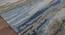 Brianna Water Blue Abstract Hand-Tufted Viscose 10x8 Feet Carpet (Rectangle Carpet Shape, Water Blue) by Urban Ladder - Front View Design 1 - 520755