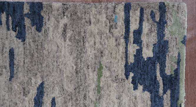 Kyler Sand Abstract Hand-Tufted Viscose 10x8 Feet Carpet (Rectangle Carpet Shape, Sand) by Urban Ladder - Cross View Design 1 - 520787