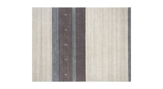 Dana Ivory Solid Woven Viscose 8x5 Feet Carpet (Rectangle Carpet Shape, Ivory) by Urban Ladder - Cross View Design 1 - 520790