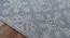 Deborah Sky Blue Geometric Hand-Tufted Wool 9.5x7.5 Feet Carpet (Rectangle Carpet Shape, Sky Blue) by Urban Ladder - Design 1 Close View - 520813