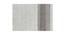 Tyler Light Gray Solid Woven Viscose 5x3 Feet Carpet (Rectangle Carpet Shape, Light Grey) by Urban Ladder - Cross View Design 1 - 520835
