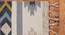 Valkyrie Ivory Abstract Woven Wool 8x5 Feet Carpet (Rectangle Carpet Shape, Ivory) by Urban Ladder - Front View Design 1 - 520839