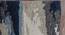 Kali Blue Abstract Hand-Tufted Viscose 5x3 Feet Carpet (Blue, Rectangle Carpet Shape) by Urban Ladder - Front View Design 1 - 520888