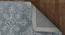Aila Sky Blue Geometric Hand-Tufted Wool 7.5x5 Feet Carpet (Rectangle Carpet Shape, Sky Blue) by Urban Ladder - Design 1 Side View - 520901