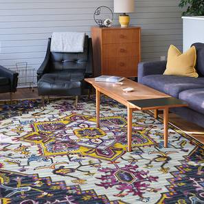 Carpets And Rugs In Bangalore Design Ivory Modern Hand Tufted Wool Carpet