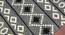 Zuriel Gray Abstract Woven Wool 8x5 Feet Carpet (Grey, Rectangle Carpet Shape) by Urban Ladder - Design 1 Close View - 520956