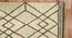 Nolan Ivory Geometric Hand-Tufted Wool 6x4 Feet Carpet (Rectangle Carpet Shape, Ivory) by Urban Ladder - Design 1 Side View - 521036