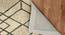 Nolan Ivory Geometric Hand-Tufted Wool 6x4 Feet Carpet (Rectangle Carpet Shape, Ivory) by Urban Ladder - Design 1 Close View - 521051