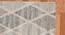 Luke Gray Geometric Hand-Tufted Wool 8x5 Feet Carpet (Grey, Rectangle Carpet Shape) by Urban Ladder - Front View Design 1 - 521111