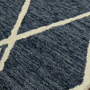 Carpets And Rugs In Hyderabad Design Navy Stripes Hand Tufted Wool Carpet