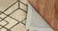 Christian Ivory Geometric Hand-Tufted Wool 8x5 Feet Carpet (Rectangle Carpet Shape, Ivory) by Urban Ladder - Design 1 Close View - 521306