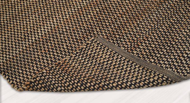 Harleigh Black Geometric Handmade Cotton 3 x 2 Feet Carpet (Black, Rectangle Carpet Shape) by Urban Ladder - Cross View Design 1 - 521353