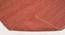 Madalynn Red Geometric Handmade Cotton 6.5 x 4.6 Feet Carpet (Red, Rectangle Carpet Shape) by Urban Ladder - Design 1 Side View - 521404