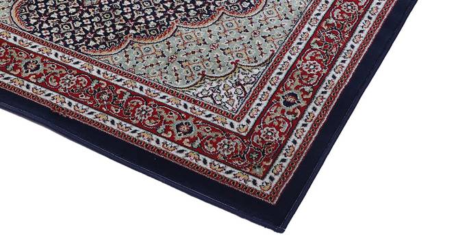 Joaquin Red Traditional Machine Made Synthetic Fiber 7 x 5 Feet Carpet (Red, Rectangle Carpet Shape) by Urban Ladder - Front View Design 1 - 521453