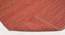 Araceli Red Geometric Handmade Cotton 3 x 2 Feet Carpet (Red, Rectangle Carpet Shape) by Urban Ladder - Design 1 Side View - 521465