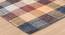Zhuri Orange Geometric Handmade Cotton 6 x 4 Feet Carpet (Orange, Rectangle Carpet Shape) by Urban Ladder - Front View Design 1 - 521540