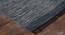 Wade Blue Geometric Handmade Cotton 6.5 x 4.6 Feet Carpet (Blue, Rectangle Carpet Shape) by Urban Ladder - Front View Design 1 - 521639