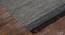 Callum Grey Geometric Handmade Cotton 3 x 2 Feet Carpet (Grey, Rectangle Carpet Shape) by Urban Ladder - Front View Design 1 - 521689