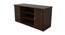 Venice Engineered Wood Free Standing TV Unit in African Oak Finish (Melamine Finish) by Urban Ladder - Front View Design 1 - 521753