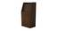 VictoriaFree StandingEngineered WoodStudy TableinAfrican Oak Finish (Melamine Finish) by Urban Ladder - Front View Design 1 - 521760