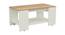 Jerico Rectangular Engineered Wood Coffee Table in Lyon Teak Finish (Melamine Finish) by Urban Ladder - Front View Design 1 - 521849
