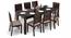Arabia XXL - Oribi 8 Seater Dining Table Set (Mahogany Finish, Wheat Brown) by Urban Ladder - Cross View Design 1 - 521940