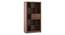 Theodore Open Display Cabinet (Rustic Walnut Finish) by Urban Ladder - Cross View Design 1 - 