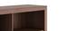 Theodore Open Display Cabinet (Rustic Walnut Finish) by Urban Ladder - Close View Design 1 - 