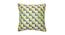 Kairo Green Abstract 18 x 18 Inches Polyester Cushion Cover (Green, 46 x 46 cm  (18" X 18") Cushion Size) by Urban Ladder - Cross View Design 1 - 524539