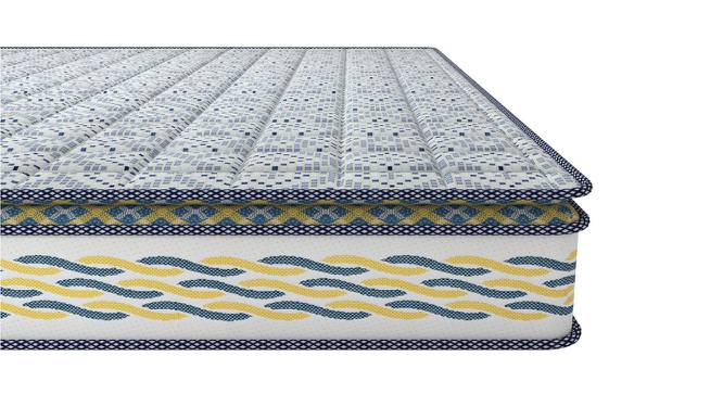 Pixel Cooling Copper Gel Memory Double Size High Resilience (HR) Foam Mattress (7 in Mattress Thickness (in Inches), 72 x 48 in Mattress Size) by Urban Ladder - Front View Design 1 - 524587