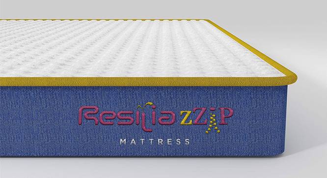 Antimicrobial Double Size High Resilience (HR) Foam Mattress Resilia zZip (5 in Mattress Thickness (in Inches), 72 x 48 in Mattress Size) by Urban Ladder - Front View Design 1 - 524592