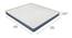 Antimicrobial Double Size High Resilience (HR) Foam Mattress Resilia zZip (5 in Mattress Thickness (in Inches), 72 x 48 in Mattress Size) by Urban Ladder - Design 1 Dimension - 524649