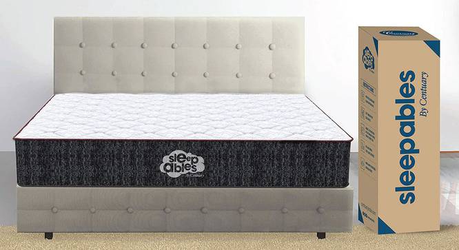 Sleepables Hybrid Memory Foam Double Size Pocket Spring Mattress (8 in Mattress Thickness (in Inches), 72 x 48 in Mattress Size) by Urban Ladder - Design 1 Full View - 524679