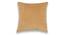 Simon Beige Solid 16 x 16 Inches Velvet Cushion Cover (Beige, 41 x 41 cm  (16" X 16") Cushion Size) by Urban Ladder - Cross View Design 1 - 524847