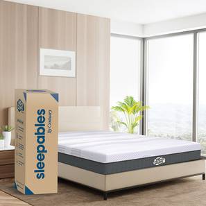 Spring Mattress Design Sleepables Bonnell Spring King Size Mattress with Antimicrobial Foam (King, 78 x 72 in (Standard) Mattress Size, 6 in Mattress Thickness (in Inches))