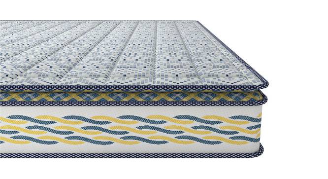Pixel Cooling Copper Gel Memory King Size High Resilience (HR) Foam Mattress (7 in Mattress Thickness (in Inches), 72 x 72 in Mattress Size) by Urban Ladder - Front View Design 1 - 524909