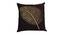 Peter Brown Floral 18 x 18 Inches Polyester Cushion Covers - Set of 2 (Brown, 46 x 46 cm  (18" X 18") Cushion Size) by Urban Ladder - Cross View Design 1 - 524986