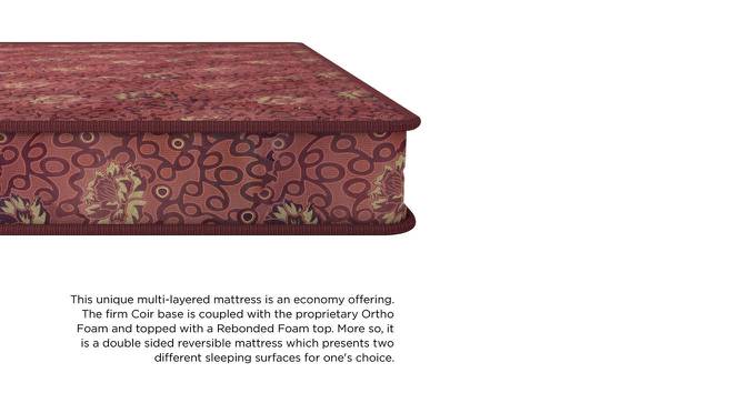 Joy - Coir Foam King Size Mattress (78 x 72 in (Standard) Mattress Size, 4 in Mattress Thickness (in Inches)) by Urban Ladder - Front View Design 1 - 525070