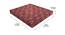 Joy - Coir Foam Queen Size Mattress (72 x 60 in Mattress Size, 4 in Mattress Thickness (in Inches)) by Urban Ladder - Design 1 Dimension - 525285