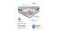 Pixel Cooling Copper Gel Memory Queen Size High Resilience (HR) Foam Mattress (78 x 60 in (Standard) Mattress Size, 7 in Mattress Thickness (in Inches)) by Urban Ladder - Design 1 Side View - 525415