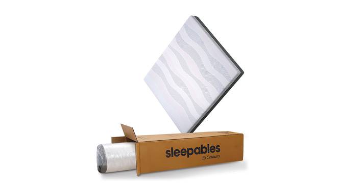 Sleepables Bonnell Spring Queen Size Mattress with Antimicrobial Foam (78 x 60 in (Standard) Mattress Size, 6 in Mattress Thickness (in Inches)) by Urban Ladder - Design 1 Full View - 525559