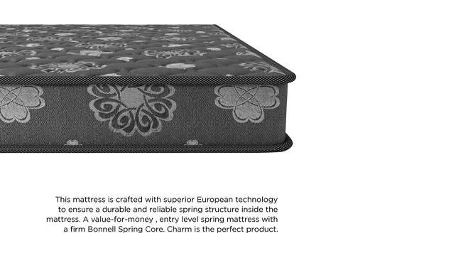 Charm - Economy Single Size Spring Mattress (78 x 36 in (Standard) Mattress Size, 6 in Mattress Thickness (in Inches)) by Urban Ladder - Front View Design 1 - 525674