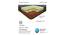 Ortho Active Orthopedic Single Size Coir Memory Foam Mattress (78 x 36 in (Standard) Mattress Size, 6 in Mattress Thickness (in Inches)) by Urban Ladder - Design 1 Side View - 525896