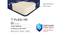 Flexi HR - Single Size High Resilience Foam Mattress (5 in Mattress Thickness (in Inches), 78 x 48 in (Standard) Mattress Size) by Urban Ladder - Design 1 Side View - 526170