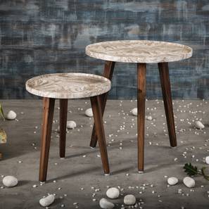 a tiny mistake Palmbronze Solid Wood Side Table in Brown Finish-picture-18