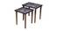 Tartan Solid Wood Nested End Table - Set of 2 (Multicolor) by Urban Ladder - Front View Design 1 - 526281