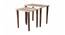 Linen Lines Solid Wood Nested End Table - Set of 2 (Multicolor) by Urban Ladder - Cross View Design 1 - 526323