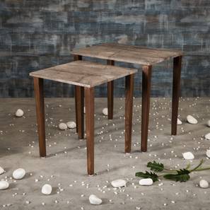 a tiny mistake Slate Solid Wood Side Table in Laminate Multicolor Finish-picture-38