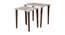 Palmbronze Solid Wood Rectangular Nested End Table in Paper Finish - Set of 2 (Brown, PU Paper Finish) by Urban Ladder - Cross View Design 1 - 526347